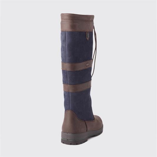 01 Dubarry Galway støvle i Navy m. brun